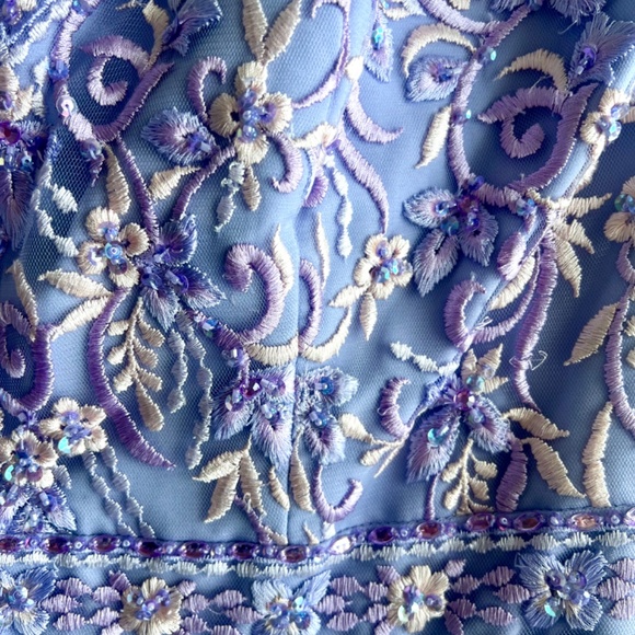 New Party Dress Size 10 Morilee Brand Light Violet Color - Picture 8 of 9